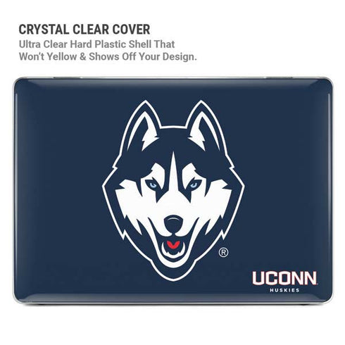 University of Connecticut Huskies MacBook Pro 14in (2021-24) Case plus Skin